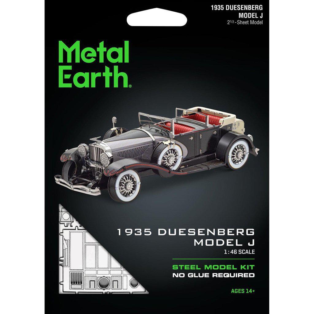 1935 Duesenberg Model J-Metal Earth-The Red Balloon Toy Store