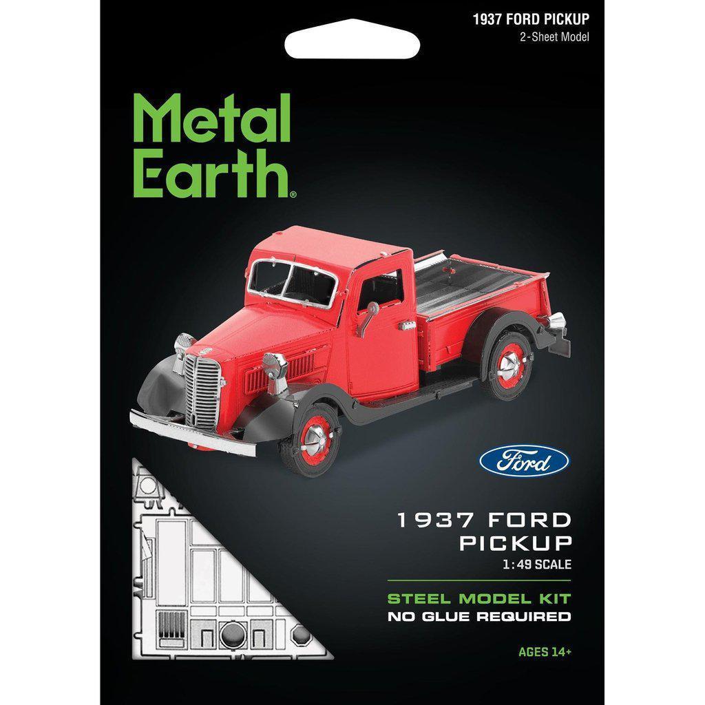 1937 Ford Pickup-Metal Earth-The Red Balloon Toy Store