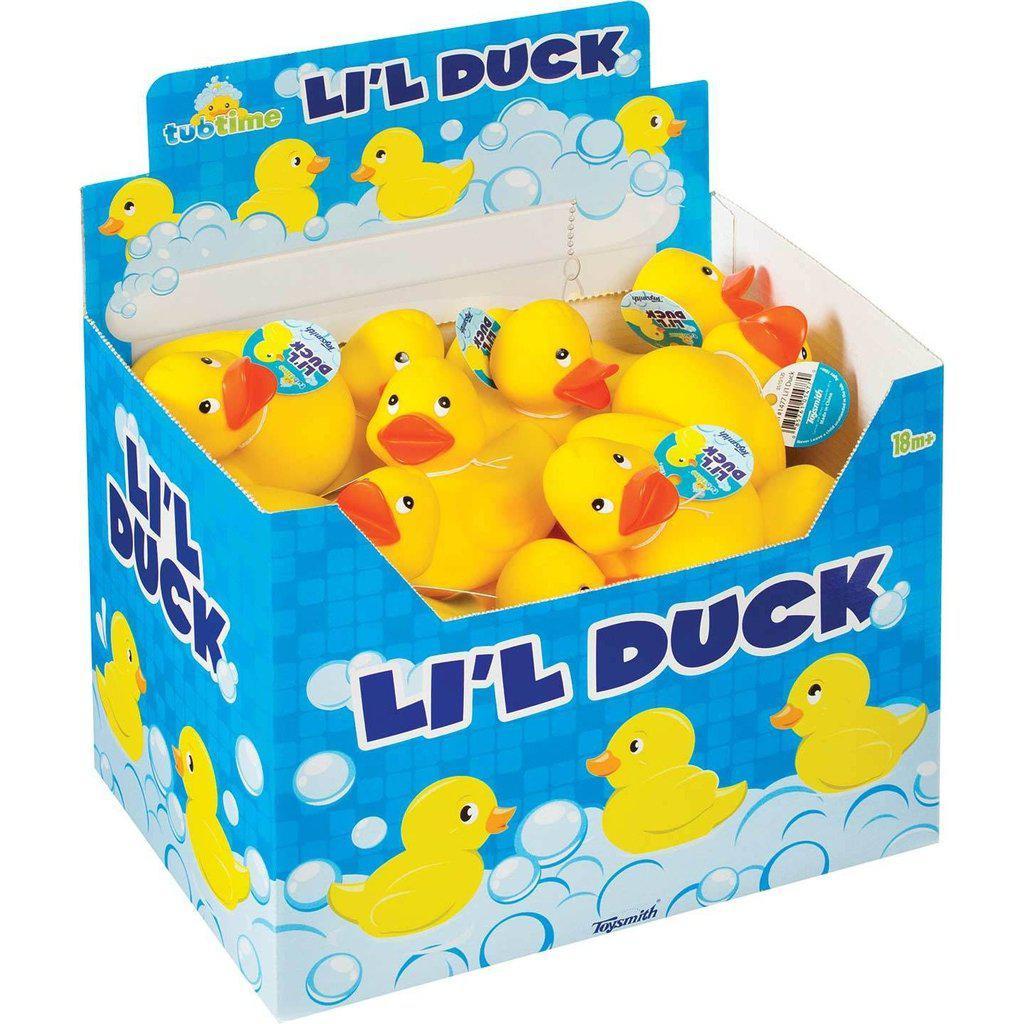 3 1/2 Li'L Bath Duck-Toysmith-The Red Balloon Toy Store