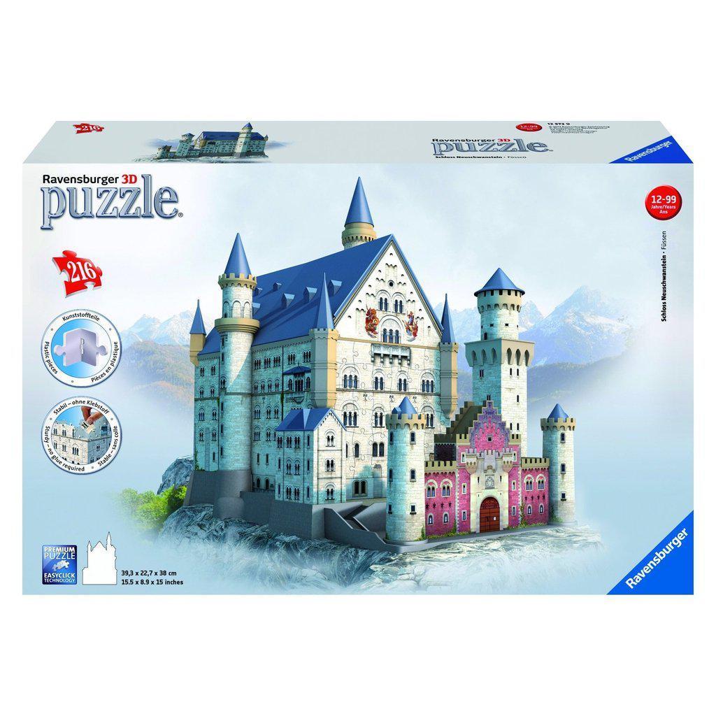 3D Puzzle - Neuschwanstein Castle-Ravensburger-The Red Balloon Toy Store