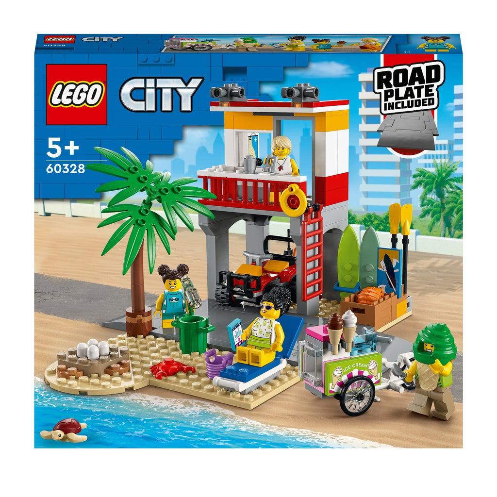 Beach Lifeguard Station-LEGO-The Red Balloon Toy Store