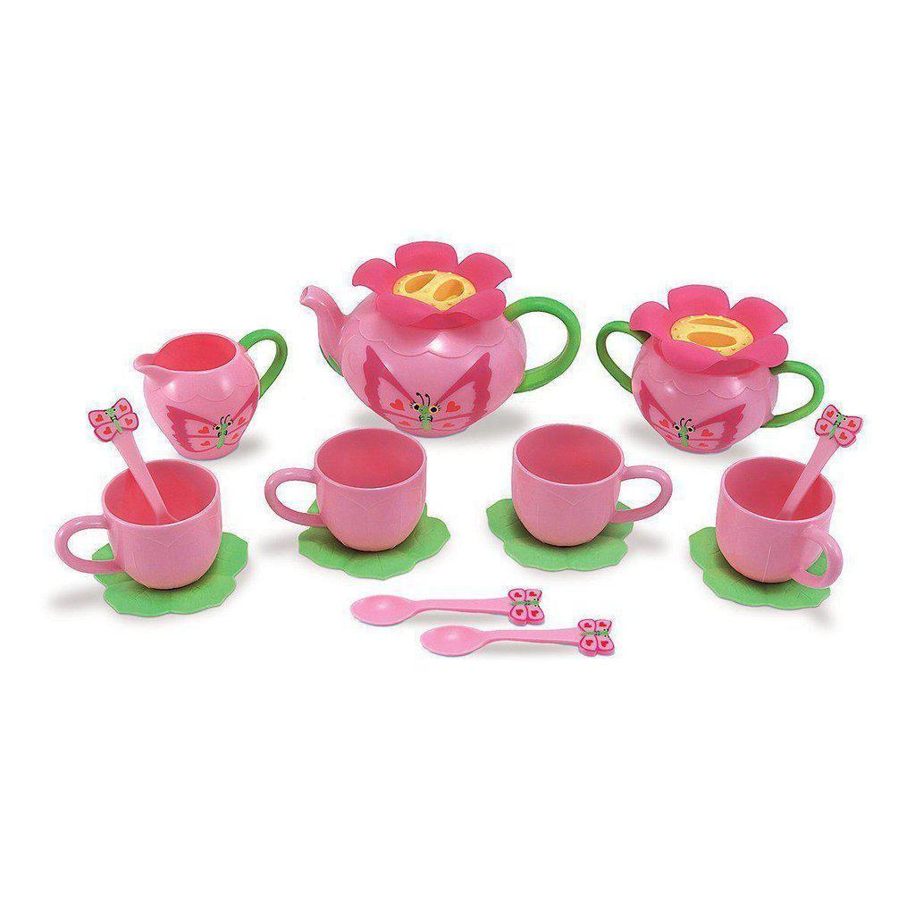 Bella Butterfly Tea Set-Melissa & Doug-The Red Balloon Toy Store