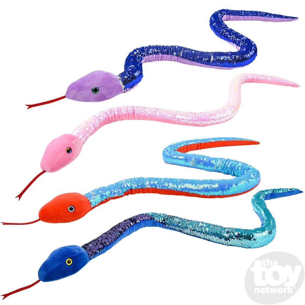 Big Sequin Snakes Pastel Assortment-The Toy Network-The Red Balloon Toy Store