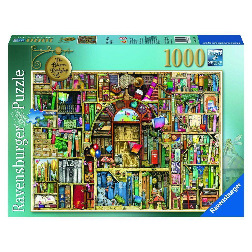 Bizarre Bookshop 2 1000pc-Ravensburger-The Red Balloon Toy Store