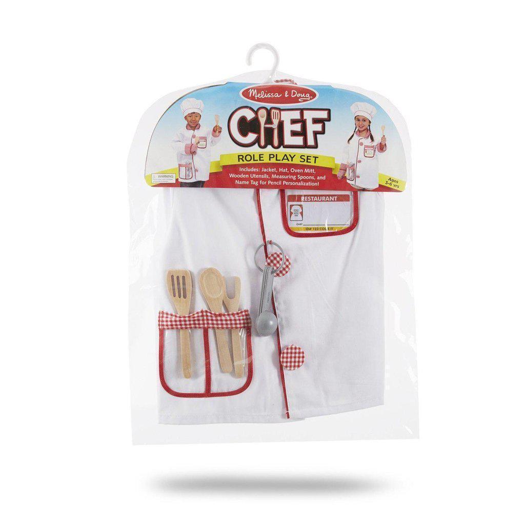 Chef Role Play Costume Set-Melissa & Doug-The Red Balloon Toy Store