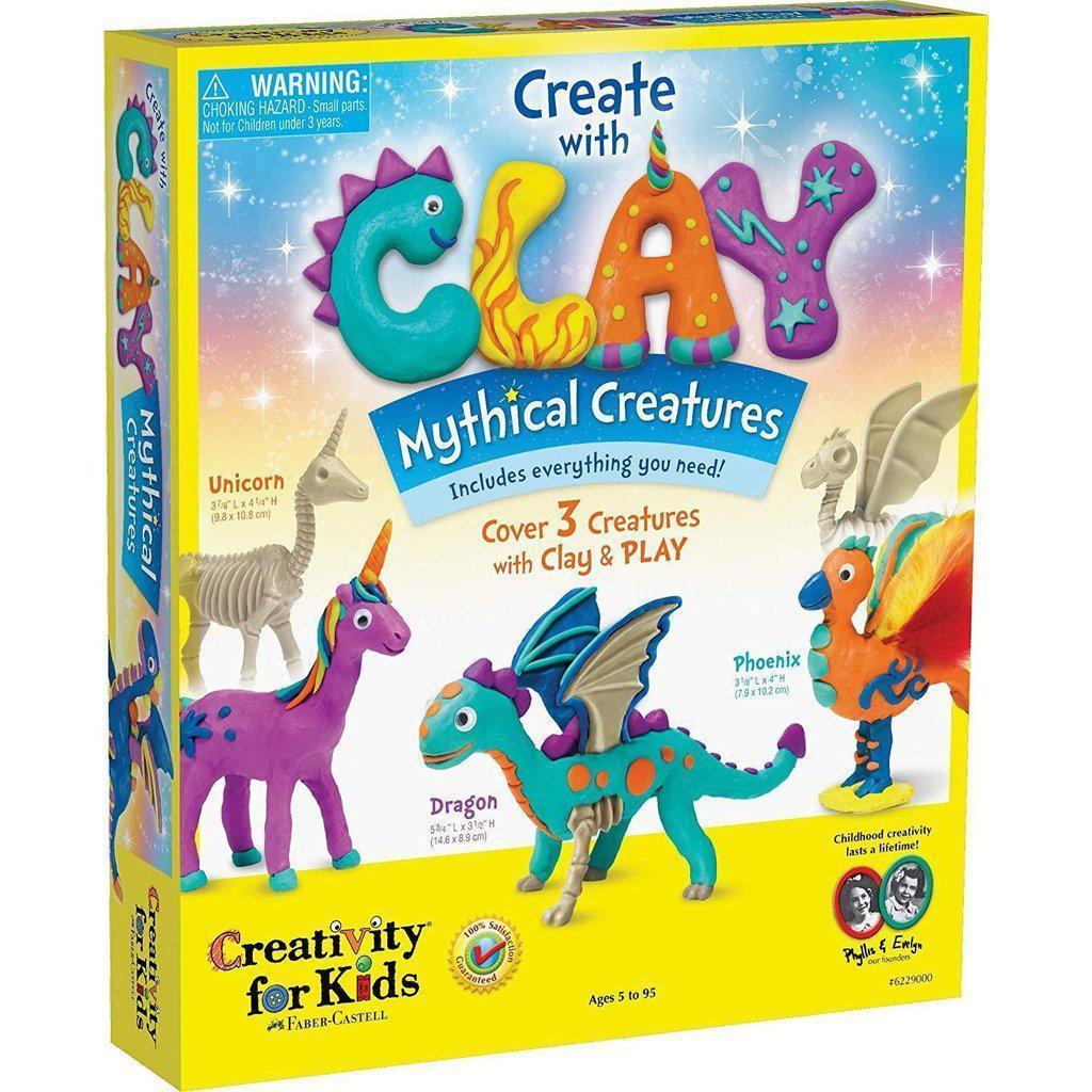 Create with Clay Mythical Creatures-Creativity for Kids-The Red Balloon Toy Store