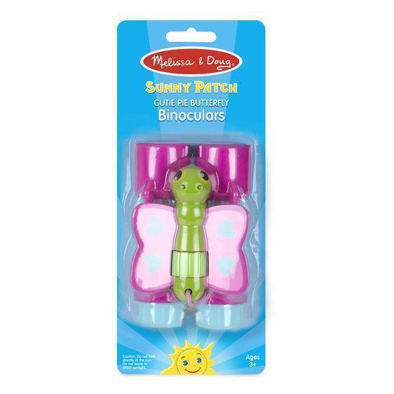 Cutie Pie Butterfly Binoculars-Melissa & Doug-The Red Balloon Toy Store