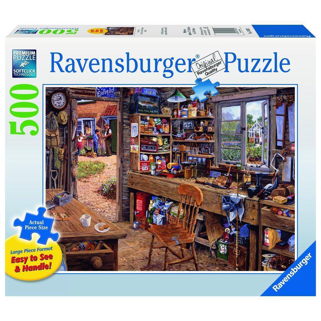 Dad's Shed 500pc-Ravensburger-The Red Balloon Toy Store