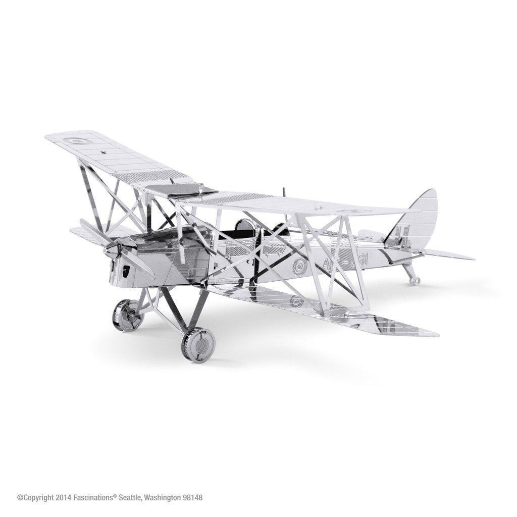 De Havilland Tiger Moth-Metal Earth-The Red Balloon Toy Store