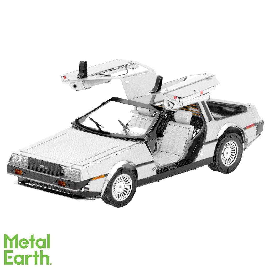 Delorean-Metal Earth-The Red Balloon Toy Store