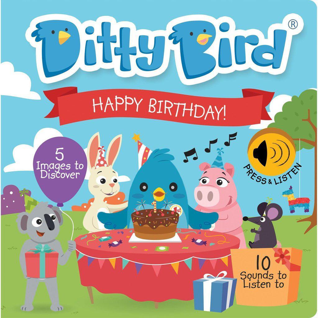 Ditty Bird - Happy Birthday-Ditty Bird-The Red Balloon Toy Store