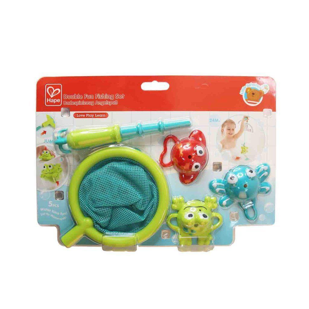 Double Fun Fishing Set-Hape-The Red Balloon Toy Store