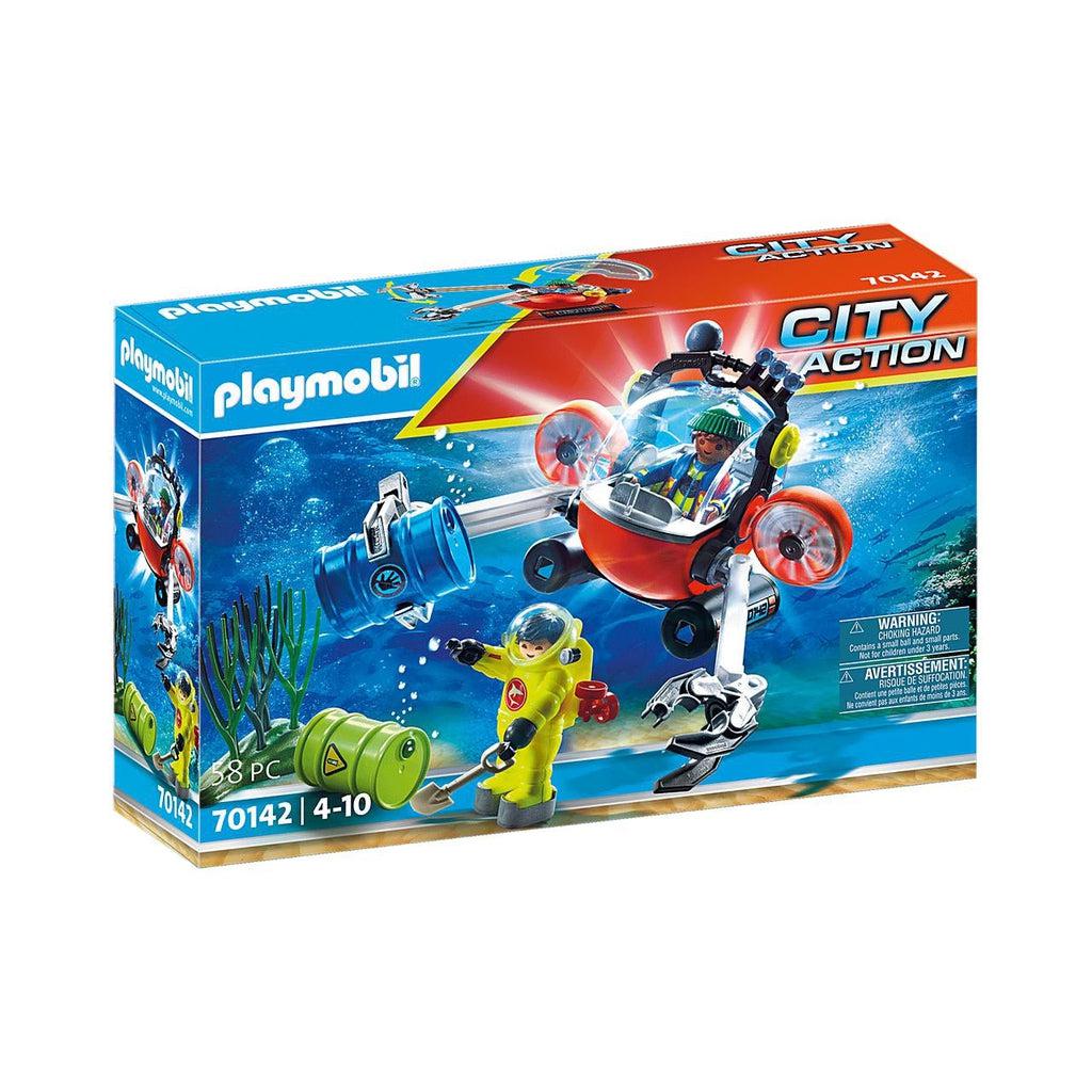 Environmental Expedition with Dive Boat-Playmobil-The Red Balloon Toy Store