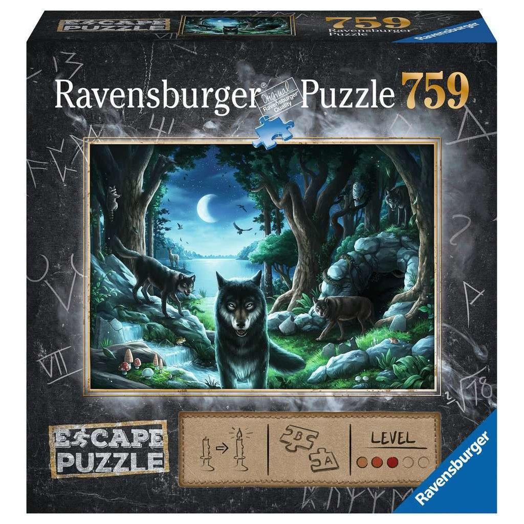 Escape Puzzle: Curse of the Wolves 759pc-Ravensburger-The Red Balloon Toy Store