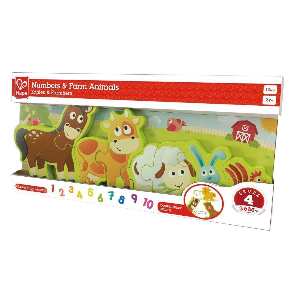 Farm Animal Puzzle-Hape-The Red Balloon Toy Store