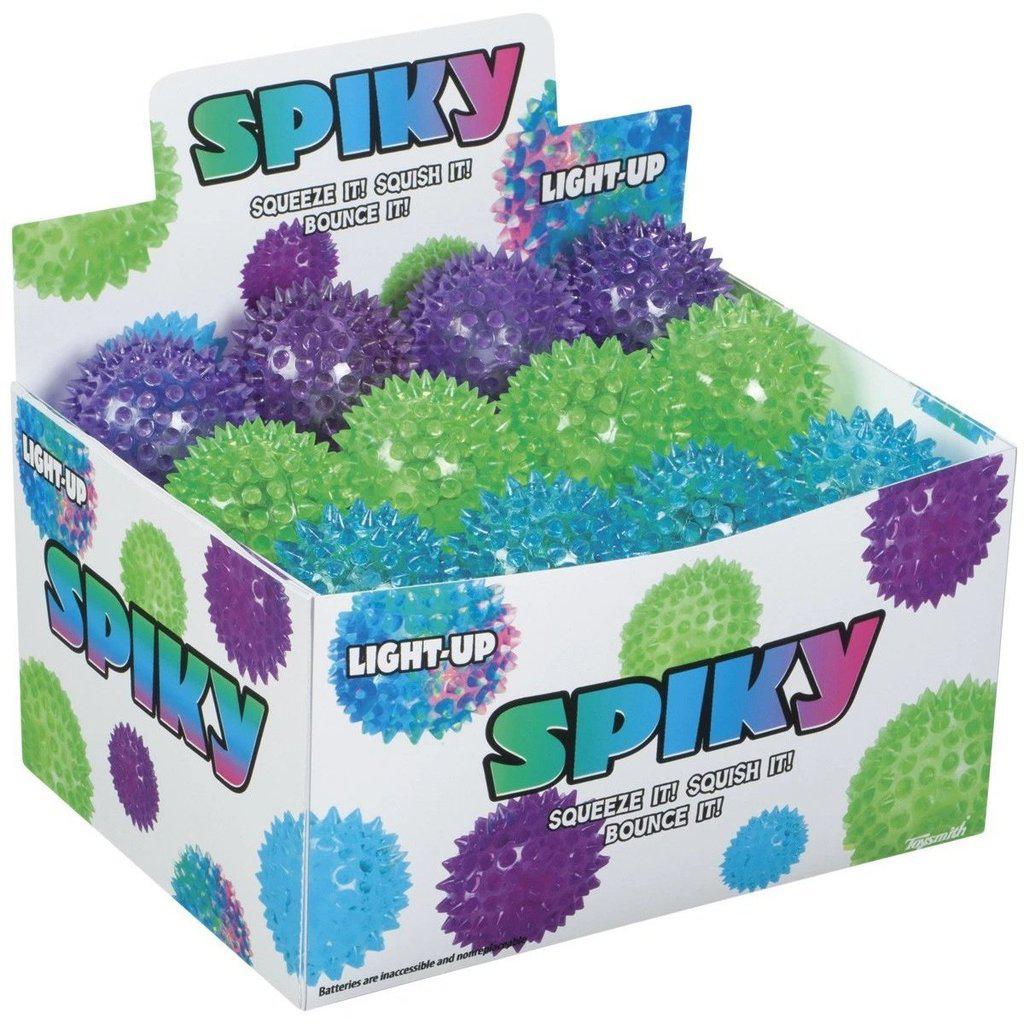 Flashing Spiky Ball-Toysmith-The Red Balloon Toy Store