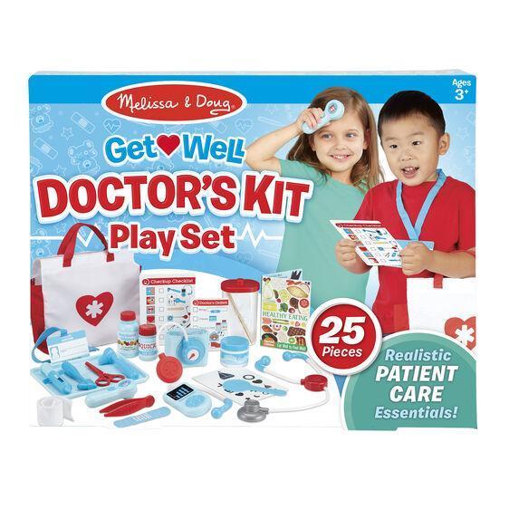 Get Well Doctor's Kit Play Set-Melissa & Doug-The Red Balloon Toy Store