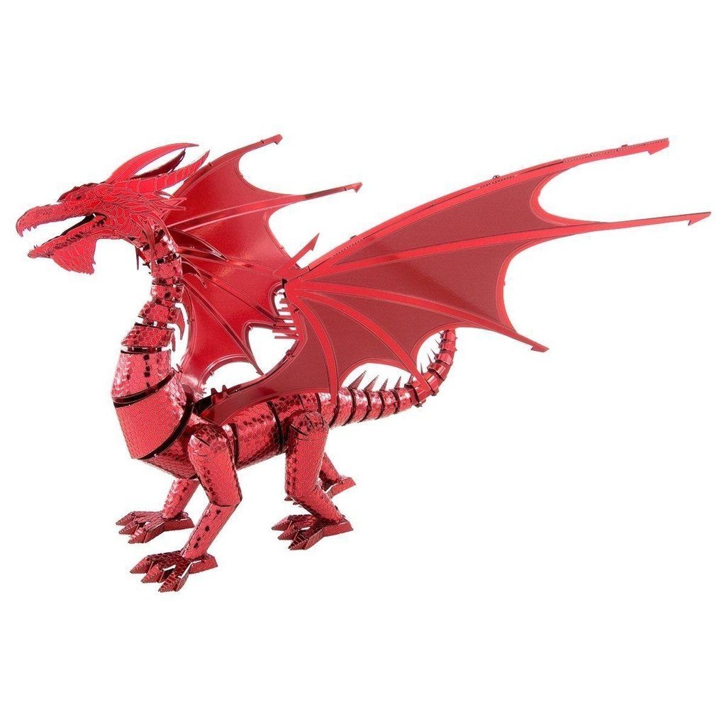 Iconx Red Dragon-Metal Earth-The Red Balloon Toy Store