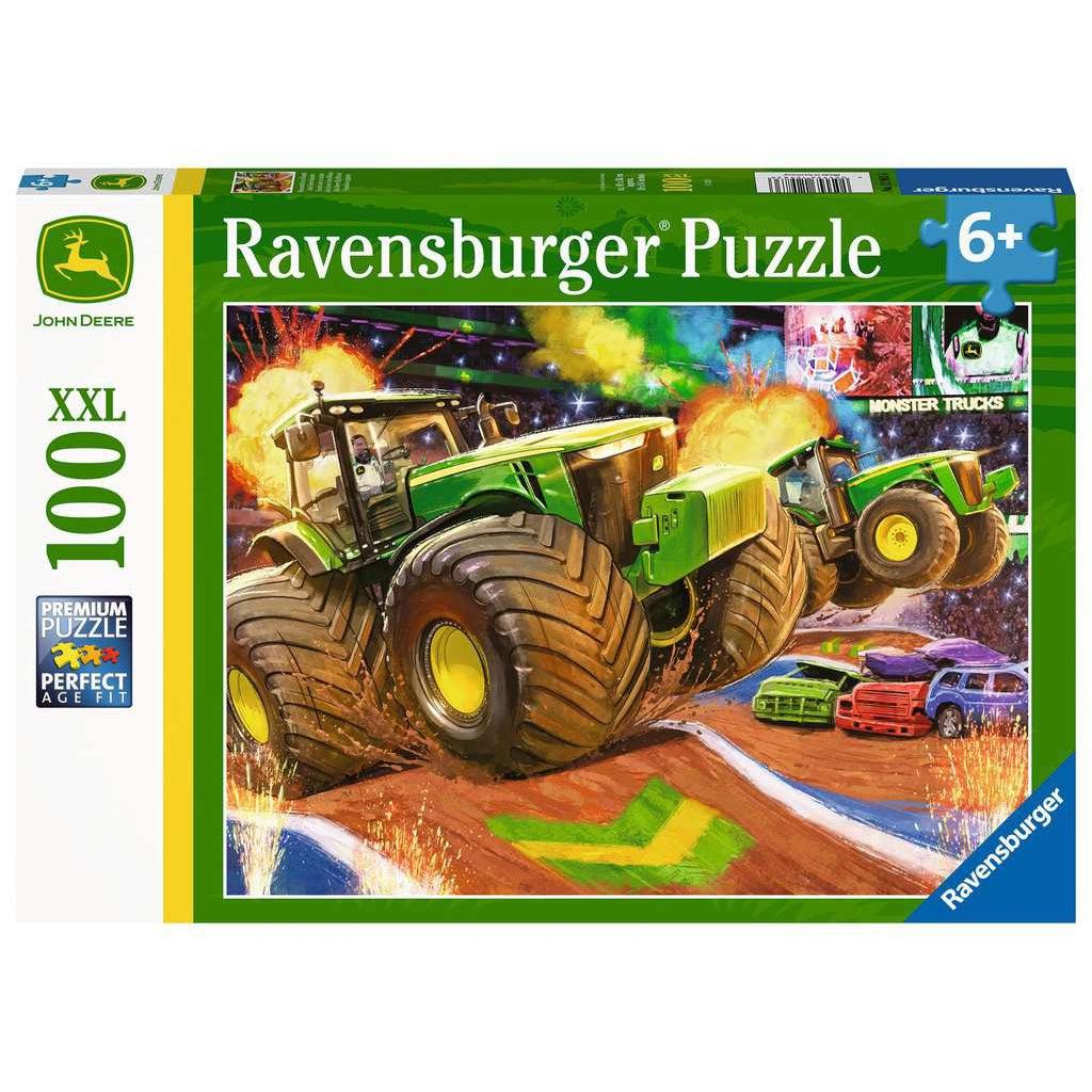 John Deere Big Wheels 100pc-Ravensburger-The Red Balloon Toy Store