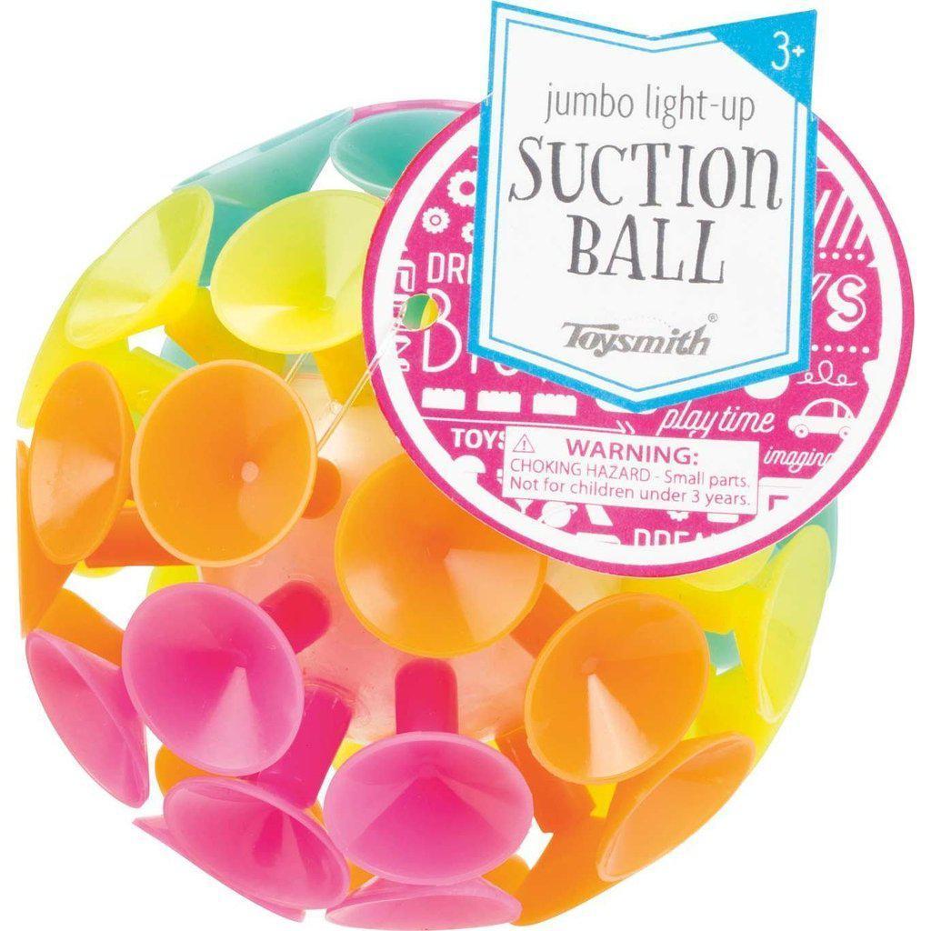 Jumbo Light Up Suction Ball-Toysmith-The Red Balloon Toy Store