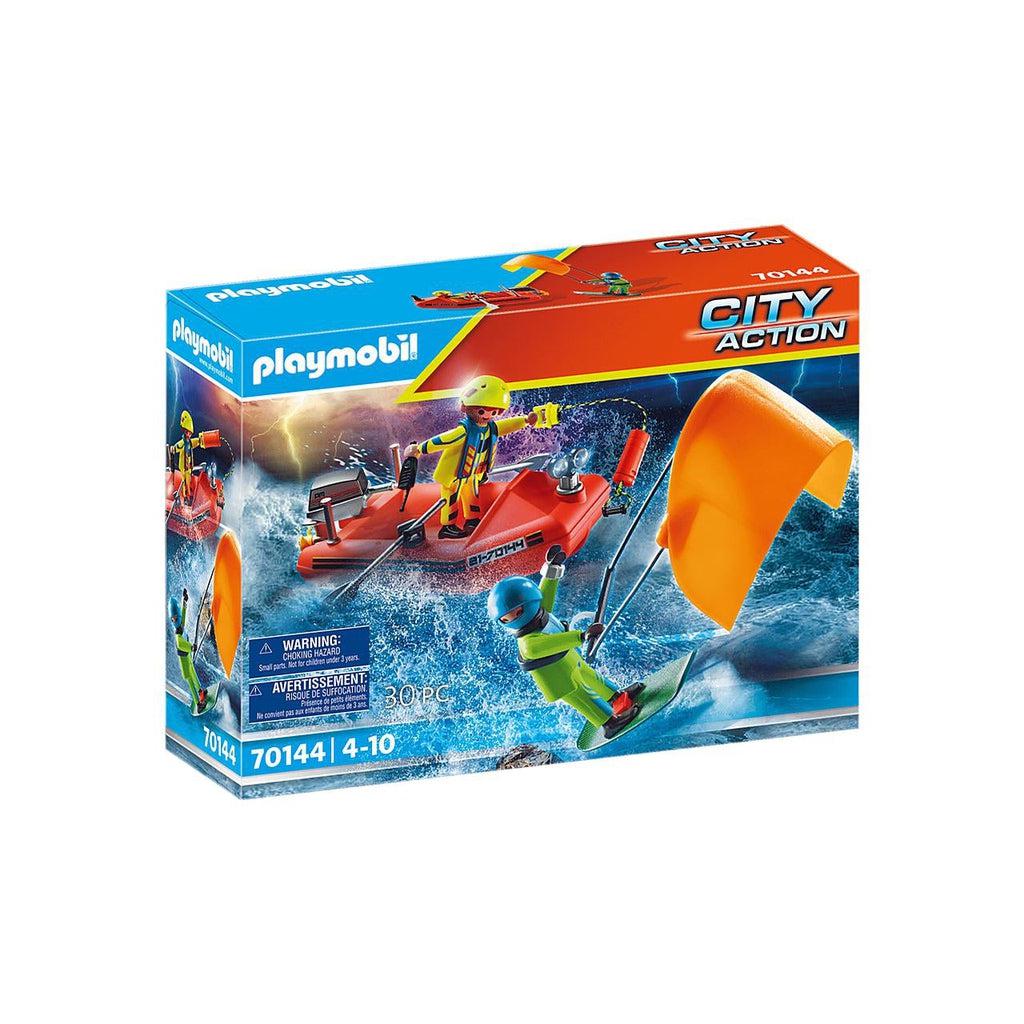 Kitesurfer Rescue with Speedboat-Playmobil-The Red Balloon Toy Store