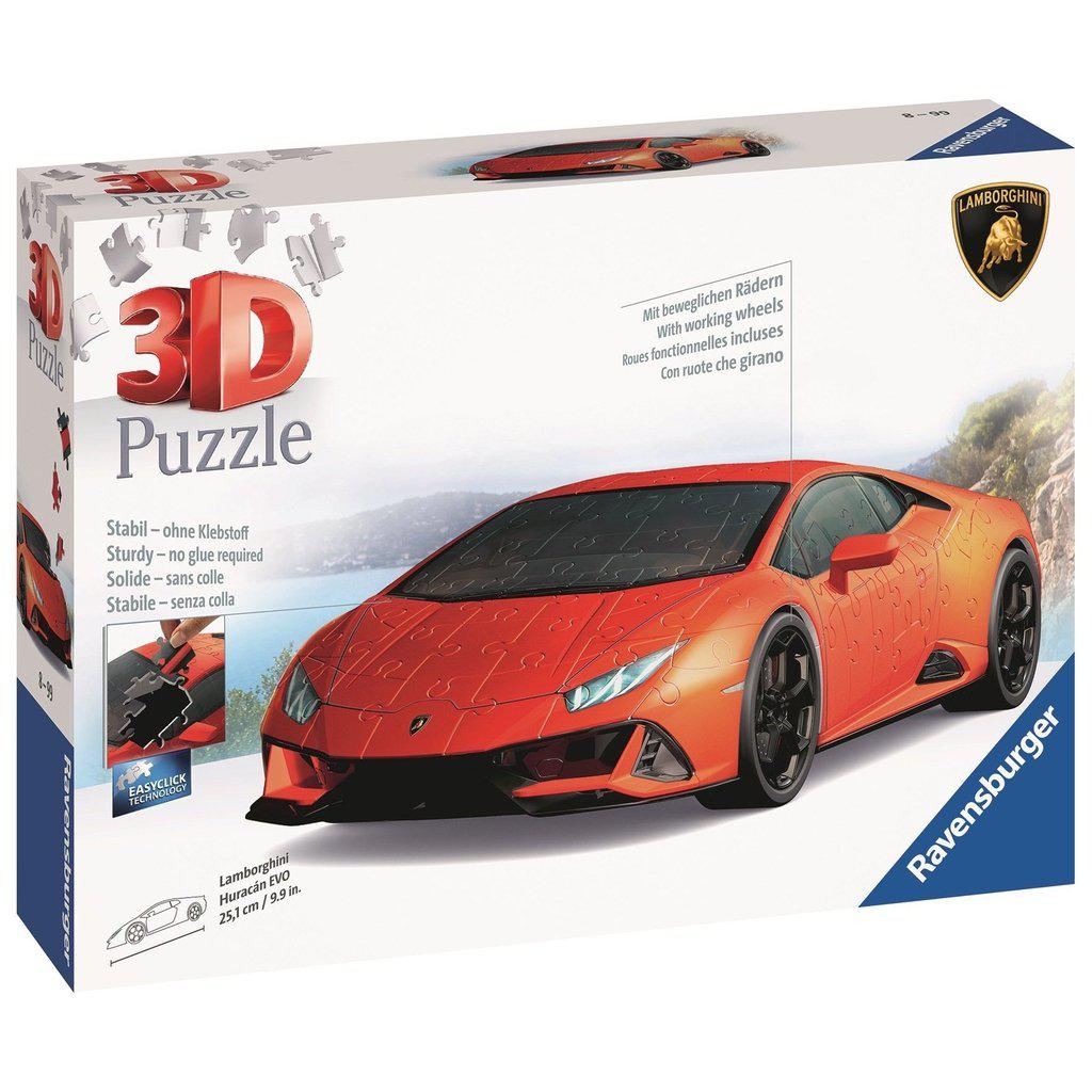 Lamborghini Huracán EVO 3D Puzzle-Ravensburger-The Red Balloon Toy Store