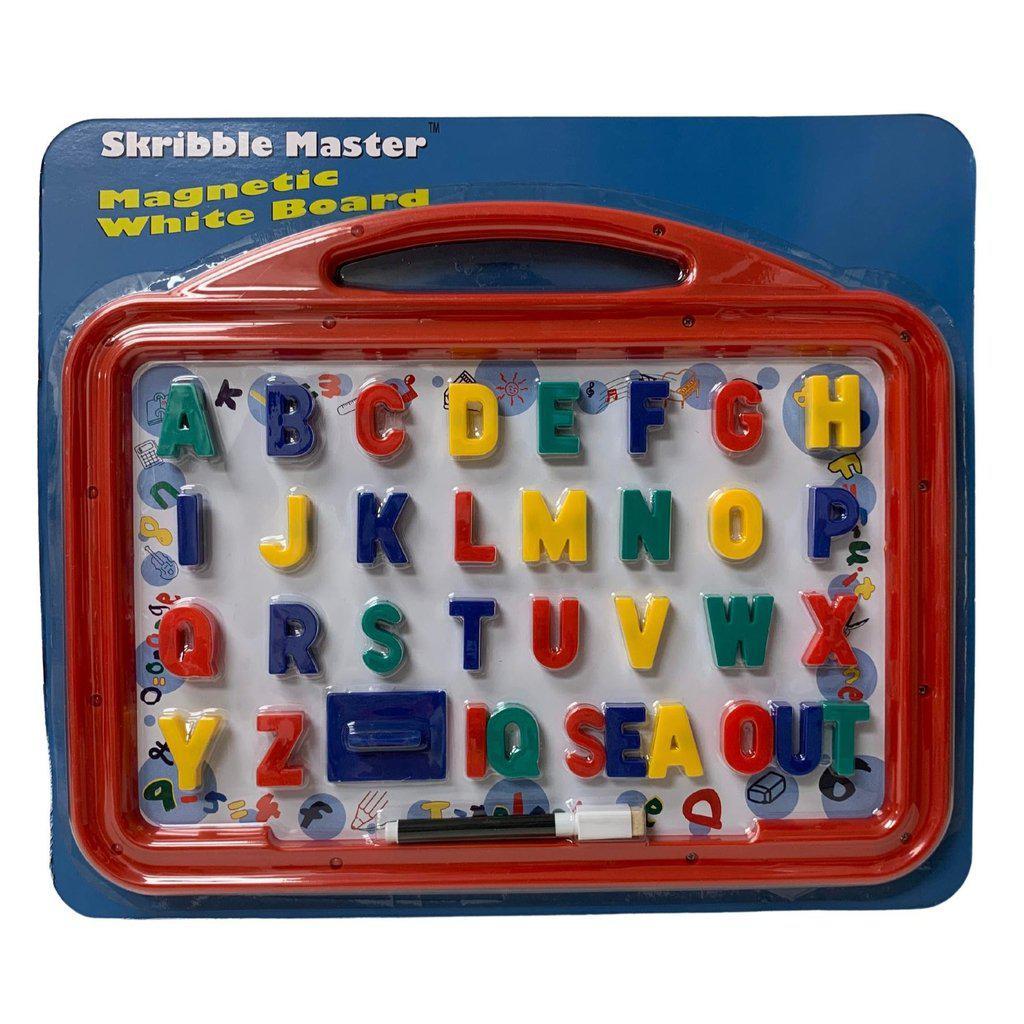 Magnetic White Board - Skribble Master-Castle 9 Imports-The Red Balloon Toy Store