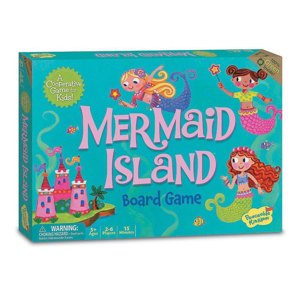 Mermaid Island Board Game-Peaceable Kingdom-The Red Balloon Toy Store