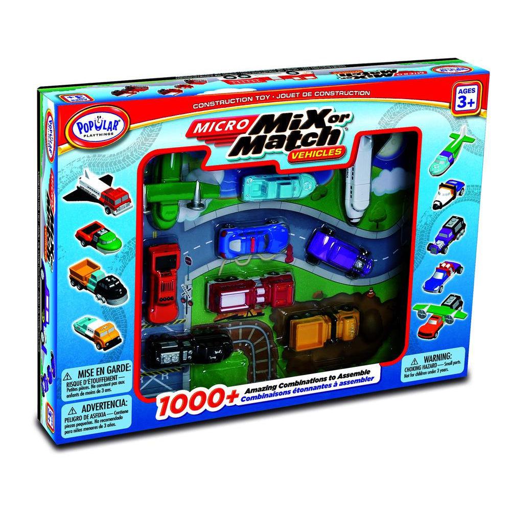 Micro Mix or Match Vehicles-Popular Playthings-The Red Balloon Toy Store