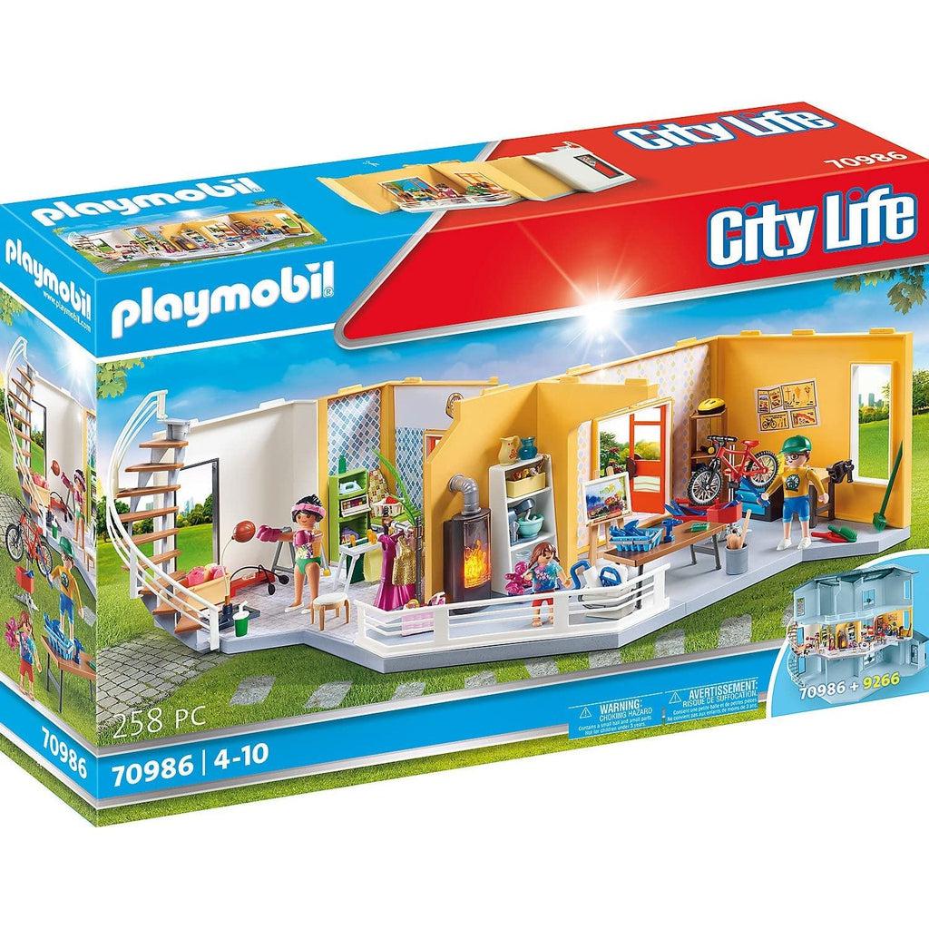 Modern House Floor Extension-Playmobil-The Red Balloon Toy Store