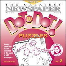 Monkeying Around The Greatest Dot-to-Dot Mini Travel Newspaper Book: Vol #2-Monkeying Around-The Red Balloon Toy Store