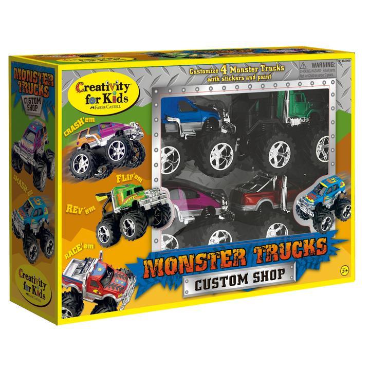 Monster Trucks Custom Shop-Creativity for Kids-The Red Balloon Toy Store