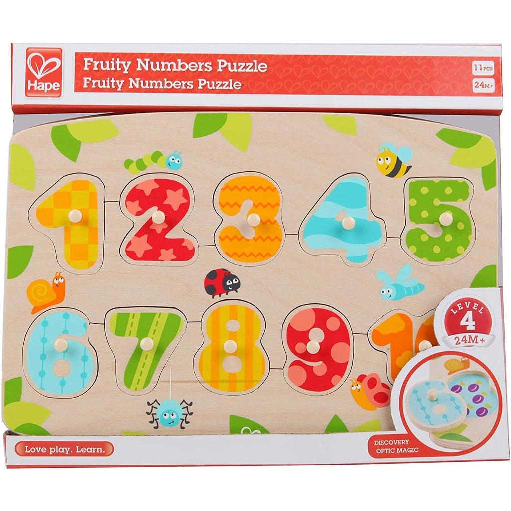 Number Peg Puzzle-Hape-The Red Balloon Toy Store