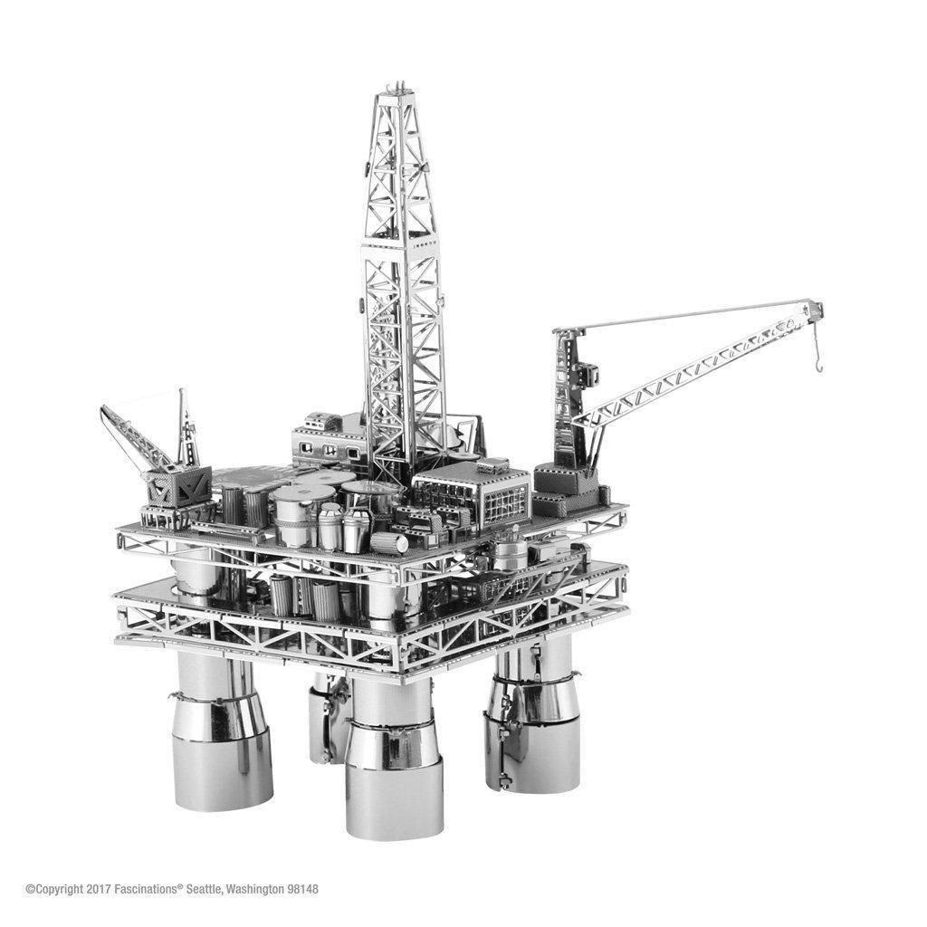 Offshore Oil Rig & Oil Tanker Gift Set-Metal Earth-The Red Balloon Toy Store