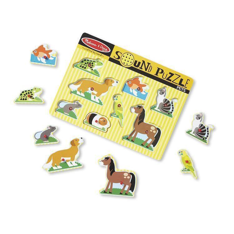 Pets Sound Puzzle-Melissa & Doug-The Red Balloon Toy Store