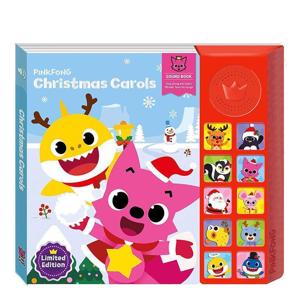 Pinkfong Baby Shark Christmas Carols Sound Book-California Creations-The Red Balloon Toy Store