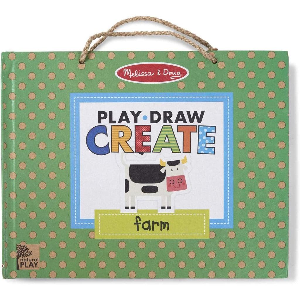 Play, Draw, Create - Farm-Melissa & Doug-The Red Balloon Toy Store