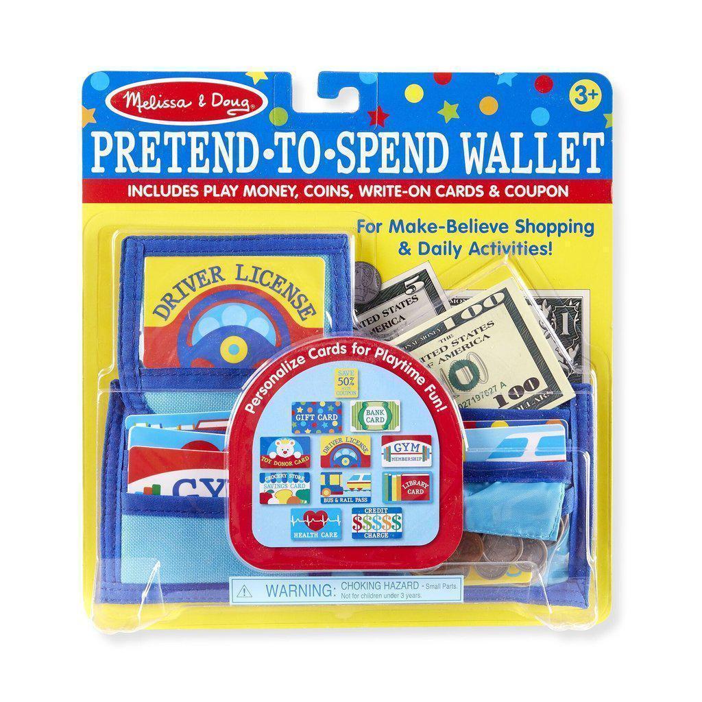 Pretend-to-Spend Wallet-Melissa & Doug-The Red Balloon Toy Store