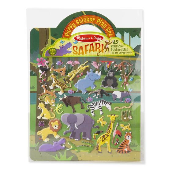 Puffy Sticker Play Set - Safari-Melissa & Doug-The Red Balloon Toy Store