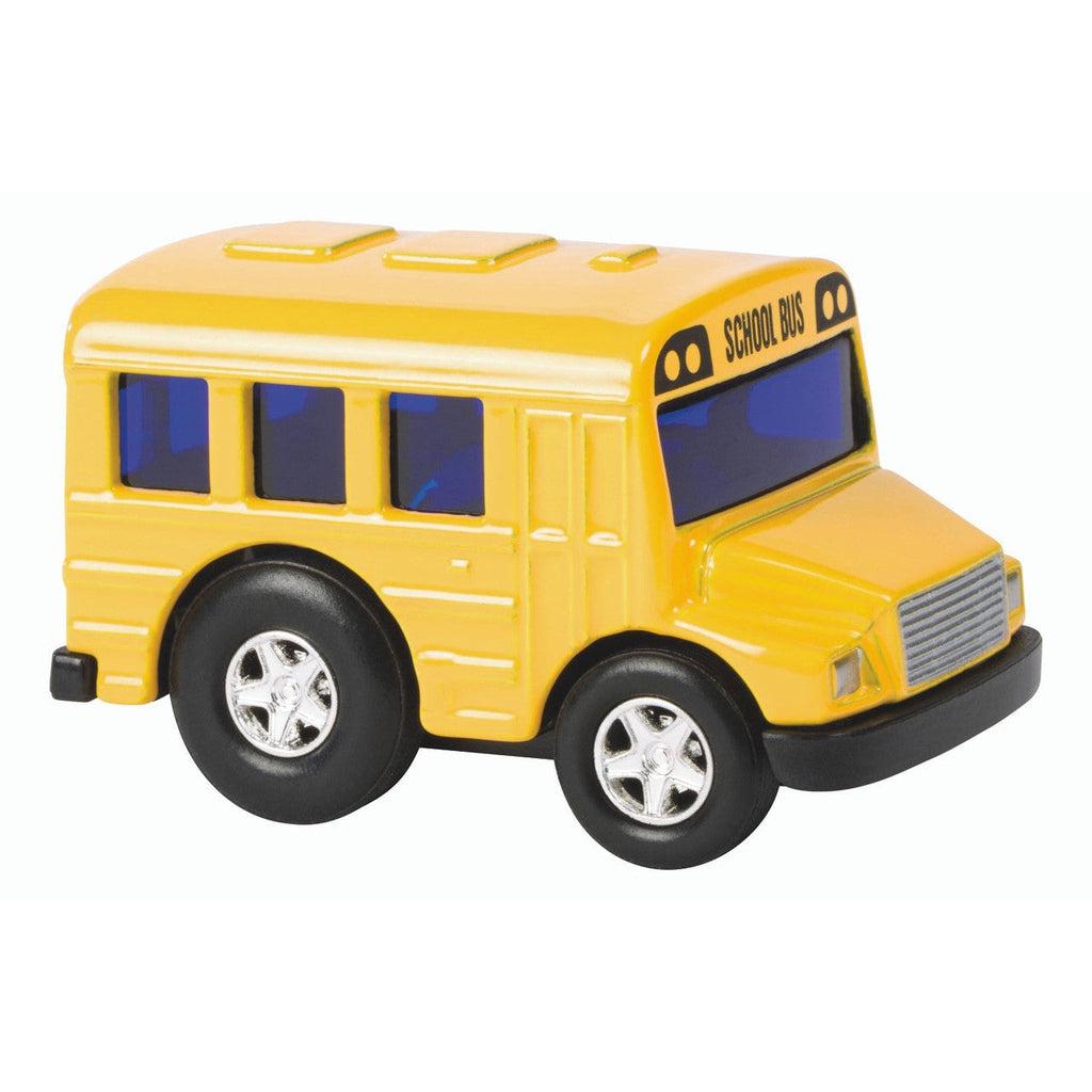 Pull Back Mini School Bus-Toysmith-The Red Balloon Toy Store