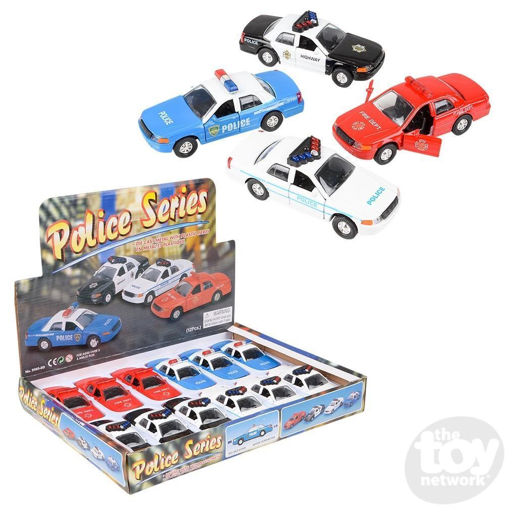 Pull Back Patrol Cars-The Toy Network-The Red Balloon Toy Store