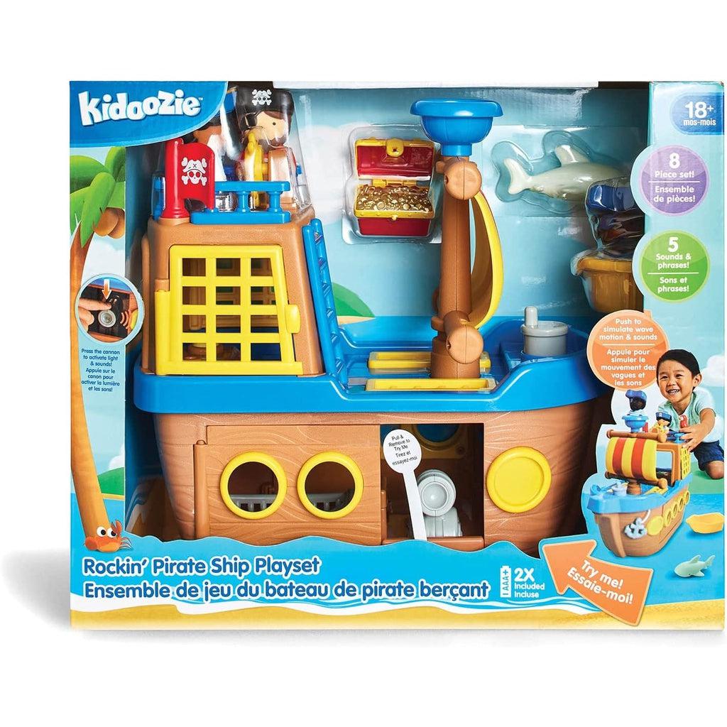 Rocking' Pirate Ship Playset-Kidoozie-The Red Balloon Toy Store