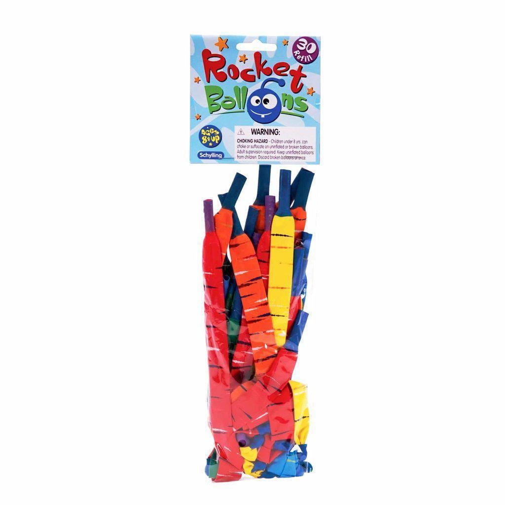 Schylling 30 Rocket Balloon Refill-Schylling-The Red Balloon Toy Store