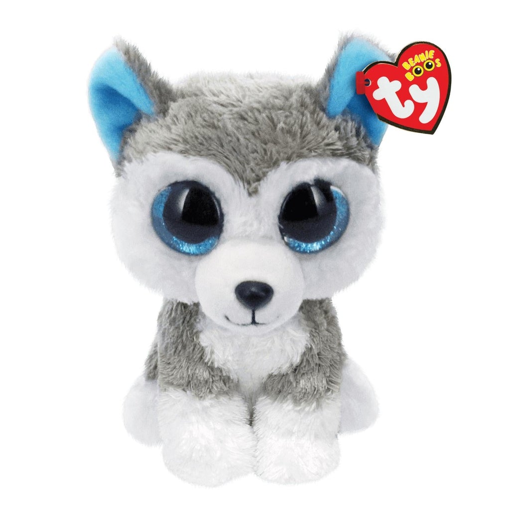 Slush - Small Gray Husky-Ty-The Red Balloon Toy Store