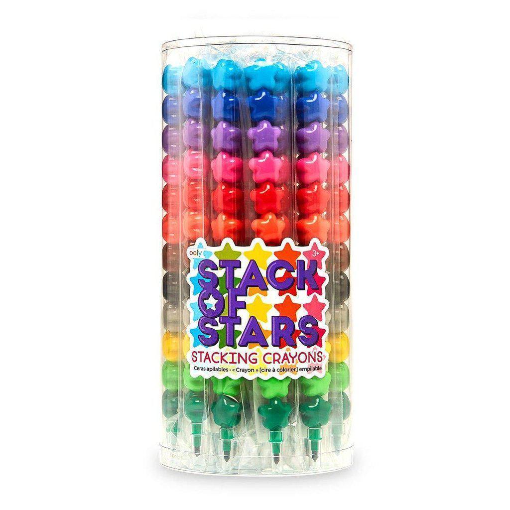 Stack of Stars Stacking Crayons-OOLY-The Red Balloon Toy Store