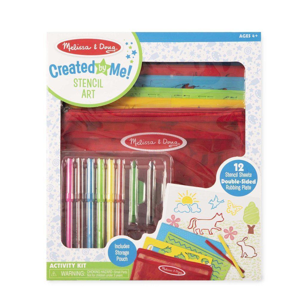 Stencil Art Activity Set-Melissa & Doug-The Red Balloon Toy Store