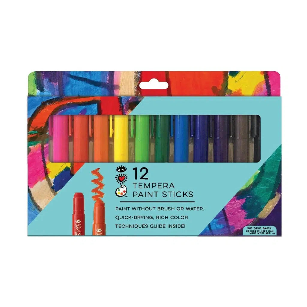 Tempura Paint Sticks-Bright Stripes-The Red Balloon Toy Store