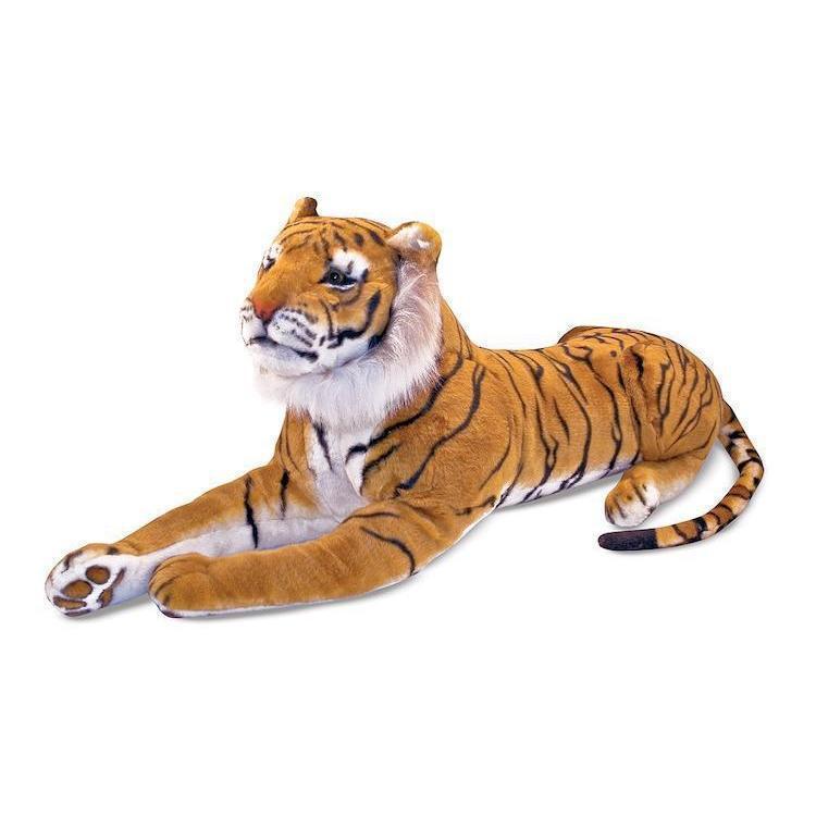 Tiger - Plush-Melissa & Doug-The Red Balloon Toy Store