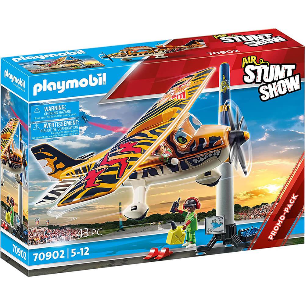 Tiger Propeller Plane Air Stunt Show-Playmobil-The Red Balloon Toy Store