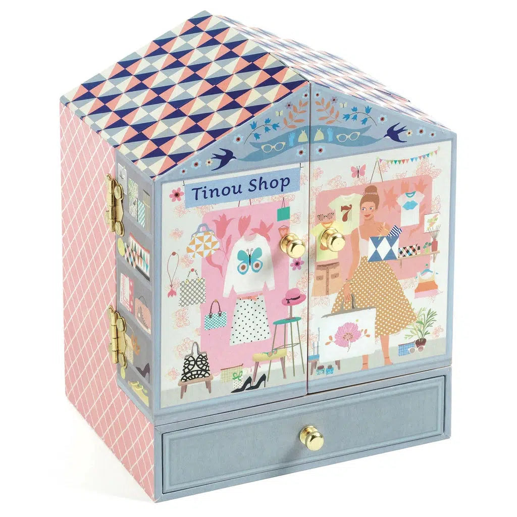 Tinou Shop Treasure Box-Djeco-The Red Balloon Toy Store